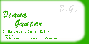 diana ganter business card
